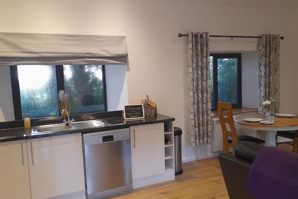 Thornmoor Barn Apartment Lifton Bagian luar foto